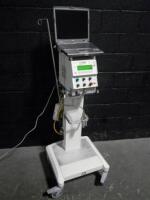 DRAGER BABYLOG 8000 VENTILATOR ON ROLLING STAND