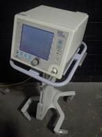 RESPIRONICS BIPAP VISION VENTILATOR ON ROLLING STAND