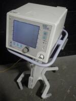 RESPIRONICS BIPAP VISION VENTILATOR ON ROLLING STAND