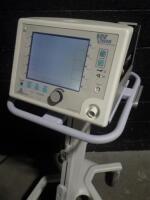 RESPIRONICS, INC. BIPAP VISION VENTILATOR ON ROLLING STAND (PARTS UNIT)