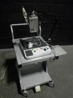 VIASYS VIKING QUEST EMG UNIT ON ROLLING STAND