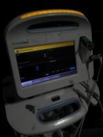 WELCH ALLYN 6000 SERIES VITAL SIGN MONITOR ON ROLLING STAND