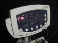 WELCH ALLYN PATIENT MONITOR ON ROLLING STAND