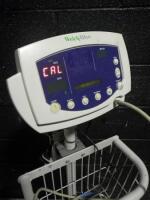 WELCH ALLYN PRECESS PATIENT MONITOR ON ROLLING STAND