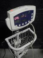 WELCH ALLYN PATIENT MONITOR ON ROLLING STAND