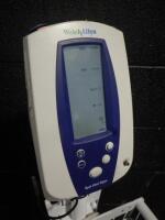 WELCH ALLYN SPOT VITAL SIGN MONITOR ON ROLLING STAND