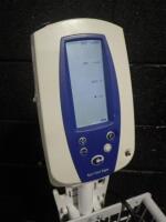 WELCH ALLYN SPOT VITAL SIGN MONITOR ON ROLLING STAND