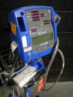 GE DINAMAP PRO 200 PATIENT MONITOR ON ROLLING STAND