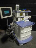 DRAGER FABIUS GS ANESTHESIA MACHINE WITH CDA15T MONITOR & PRN 50-M PRINTER