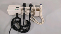 WELCH ALLYN 767 SERIES WALL TRANSFORMER WITH 2 HEADS AND SURETEMP THERMOMETER