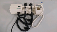 WELCH ALLYN 767 SERIES WALL TRANSFORMER WITH 2 HEADS AND SURETEMP THERMOMETER