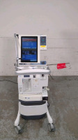 NELLCOR PURITAN BENNETT 840 VENTILATOR WITH COMPRESSOR ON ROLLING STAND (BILEVEL, TC, NEOMODE, VV+, PAV+, RM, TRENDING, LC)