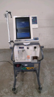 NELLCOR PURITAN BENNETT 840 VENTILATOR ON ROLLING STAND (BILEVEL, VV+, RM, LC)