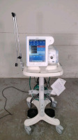 PHILIPS RESPIRONICS V60 VENTILATOR ON ROLLING STAND