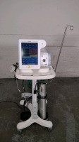 PHILIPS RESPIRONICS V60 VENTILATOR ON ROLLING STAND