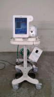 PHILIPS RESPIRONICS V60 VENTILATOR ON ROLLING STAND