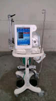 PHILIPS RESPIRONICS V60 VENTILATOR ON ROLLING STAND