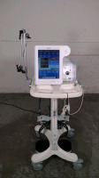 PHILIPS RESPIRONICS V60 VENTILATOR ON ROLLING STAND
