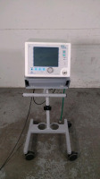 RESPIRONICS BIPAP VISION VENTILATORY SUPPORT SYSTEM ON ROLLING STAND