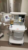 DATEX-OHMEDA S/5 AESPIRE ANESTHESIA UNIT WITH TEC 7 SEVO AND TEC 6 PLUS DES