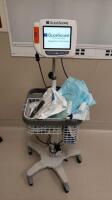 VERATHON GLIDESCOPE VIDEO LARYNGOSCOPE ON CART