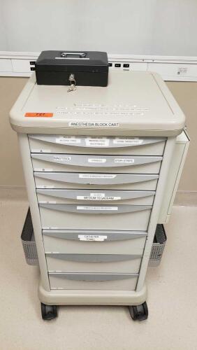 STRYKER 5400-410 ANESTHESIA BLOCK CART