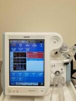 PHILIPS RESPIRONICS V60 VENTILATOR ON CART (2017)