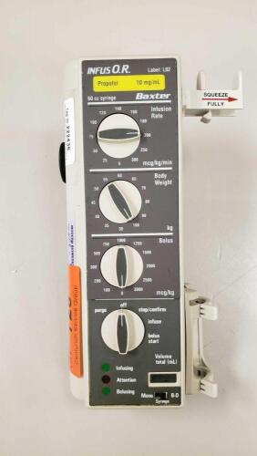 BAXTER INFUS OR INFUSION PUMP