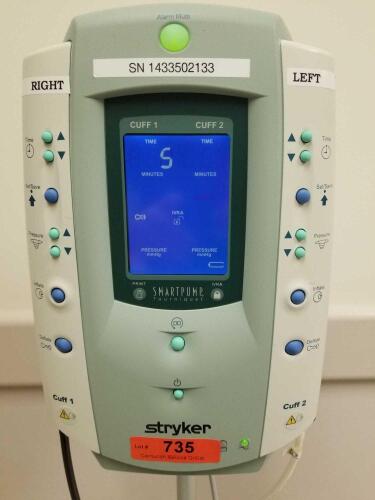 STRYKER SMARTPUMP 5920-011-000 AUTOMATIC TOURNIQUET SYSTEM