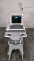 GE MAC 5500 HD ECG/EKG MACHINE ON ROLLING CART
