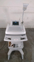 GE MAC 3500 ECG/EKG MACHING ON ROLLING CART