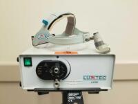 LUXTEC LX300 LIGHT SOURCE WITH HEADLAMP ON CART