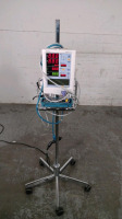 MINDRAY DATASCOPE ACCUTORR PLUS PATIENT MONITOR ON ROLLING STAND