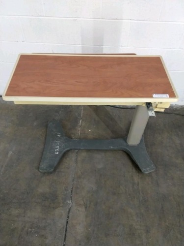HILL-ROM PMJR OVERBED TABLE