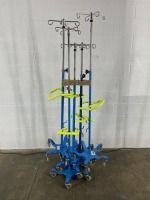 LOT OF VARIOUS IV POLES