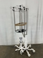 LOT OF VARIOUS IV POLES