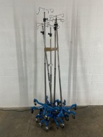 LOT OF VARIOUS IV POLES