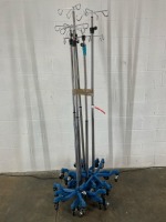 LOT OF VARIOUS IV POLES