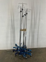 LOT OF VARIOUS IV POLES
