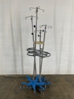 LOT OF VARIOUS IV POLES