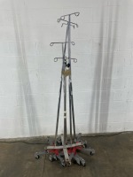 LOT OF VARIOUS IV POLES