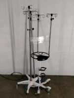 LOT OF VARIOUS IV POLES