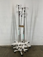 LOT OF VARIOUS IV POLES