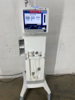 GE CARESCAPE R860 VENTILATOR ON ROLLING STAND