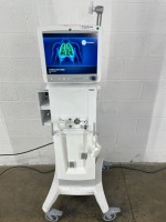 GE CARESCAPE R860 VENTILATOR ON ROLLING STAND