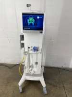 GE CARESCAPE R860 VENTILATOR ON ROLLING STAND