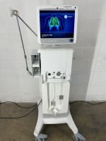 GE CARESCAPE R860 VENTILATOR ON ROLLING STAND