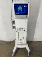 GE CARESCAPE R860 VENTILATOR ON ROLLING STAND