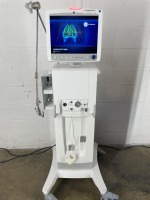 GE CARESCAPE R860 VENTILATOR ON ROLLING STAND
