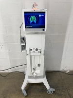 GE CARESCAPE R860 VENTILATOR ON ROLLING STAND